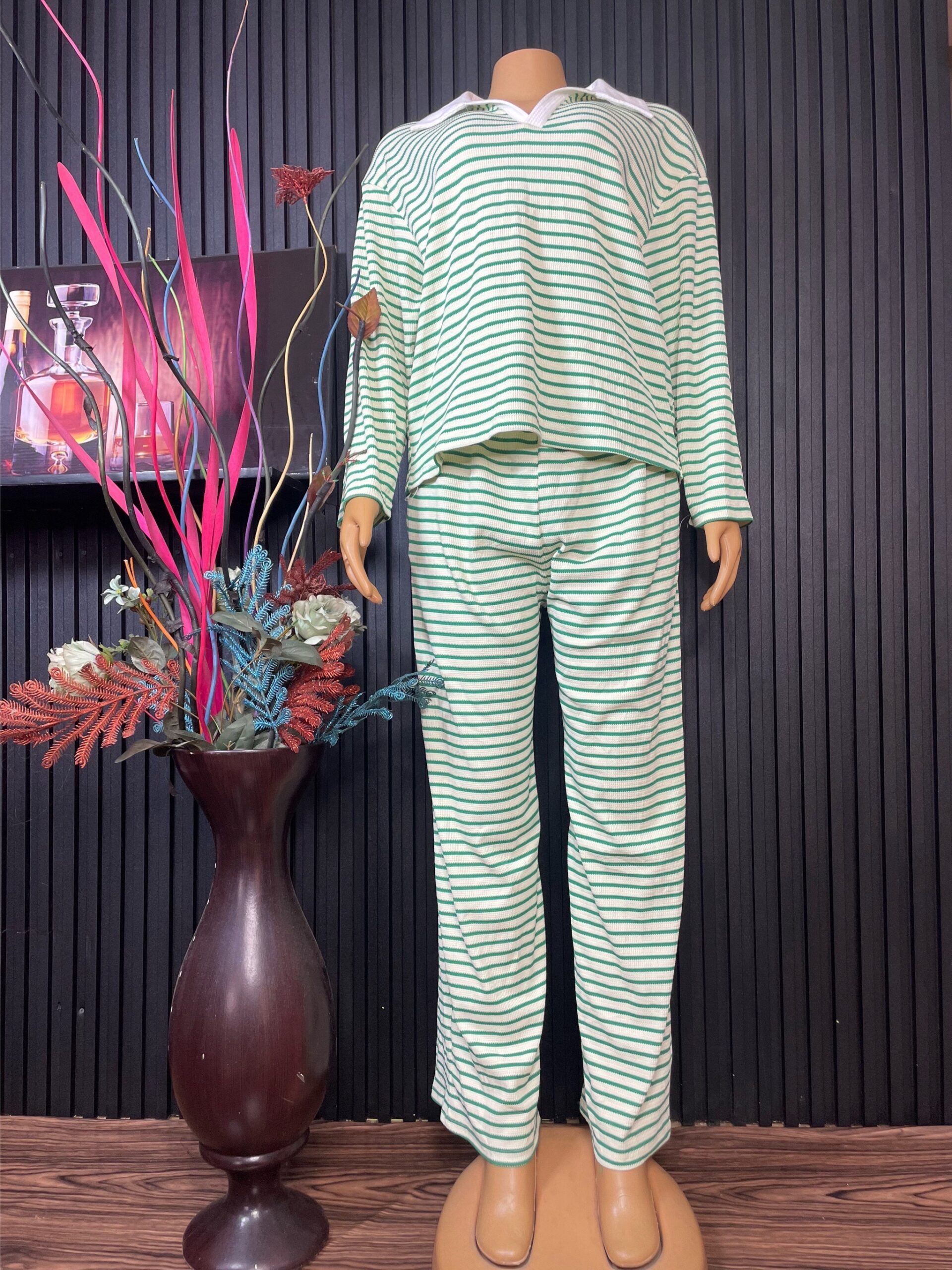 Women’s Striped Lounge Set 1 Women’s Striped Lounge Set