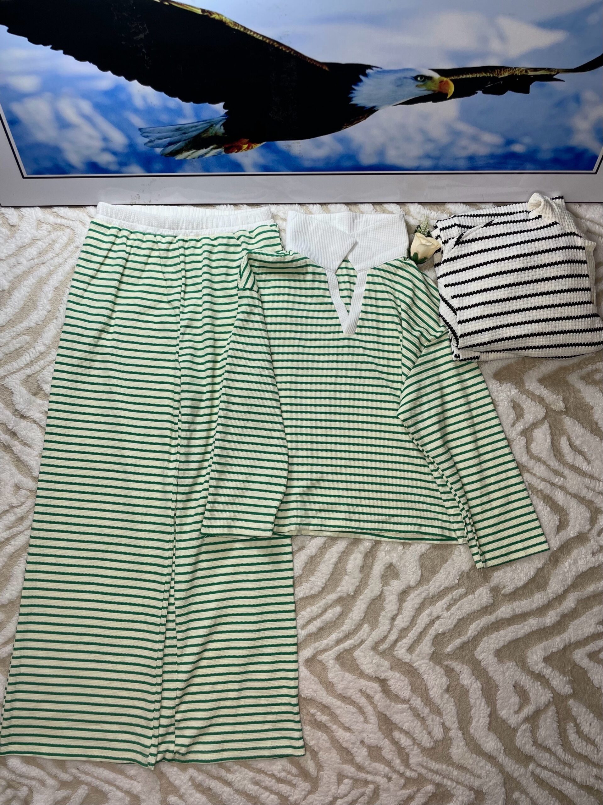 Women’s Striped Lounge Set 4 Women’s Striped Lounge Set - Image 4