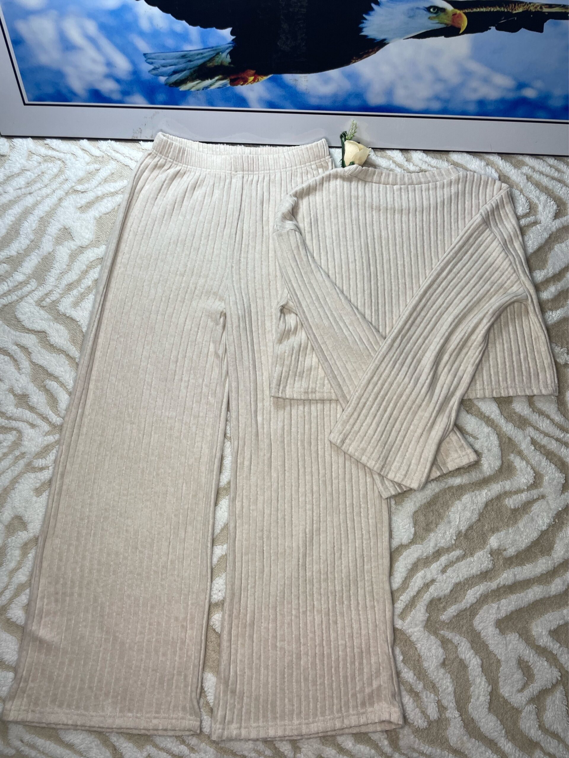 Women’s Ribbed Knit Two-Piece 1 Women’s Ribbed Knit Two-Piece