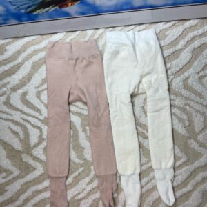 Baby knit Footed Leggings