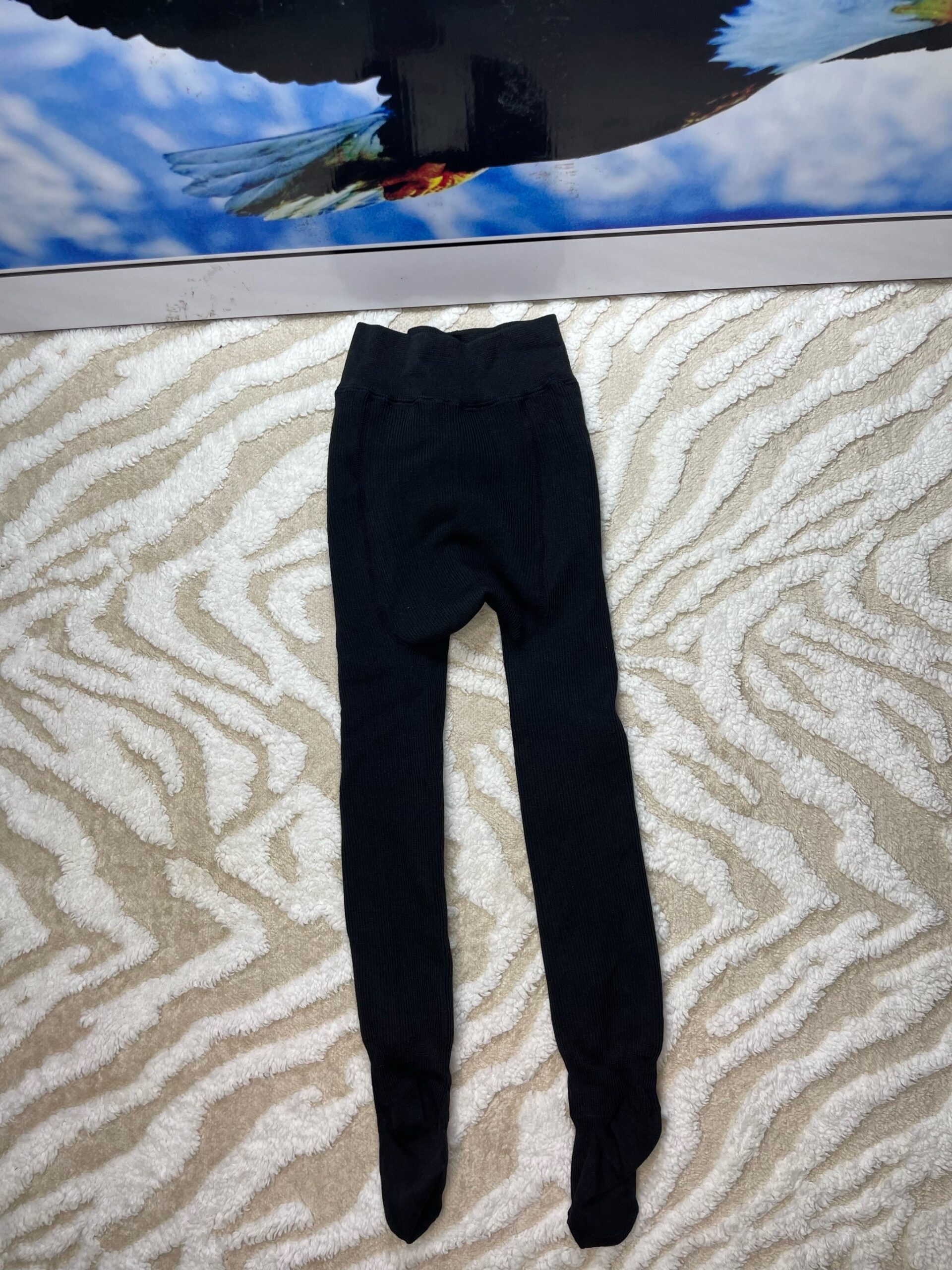 Baby knit Footed Leggings 1 Baby knit Footed Leggings