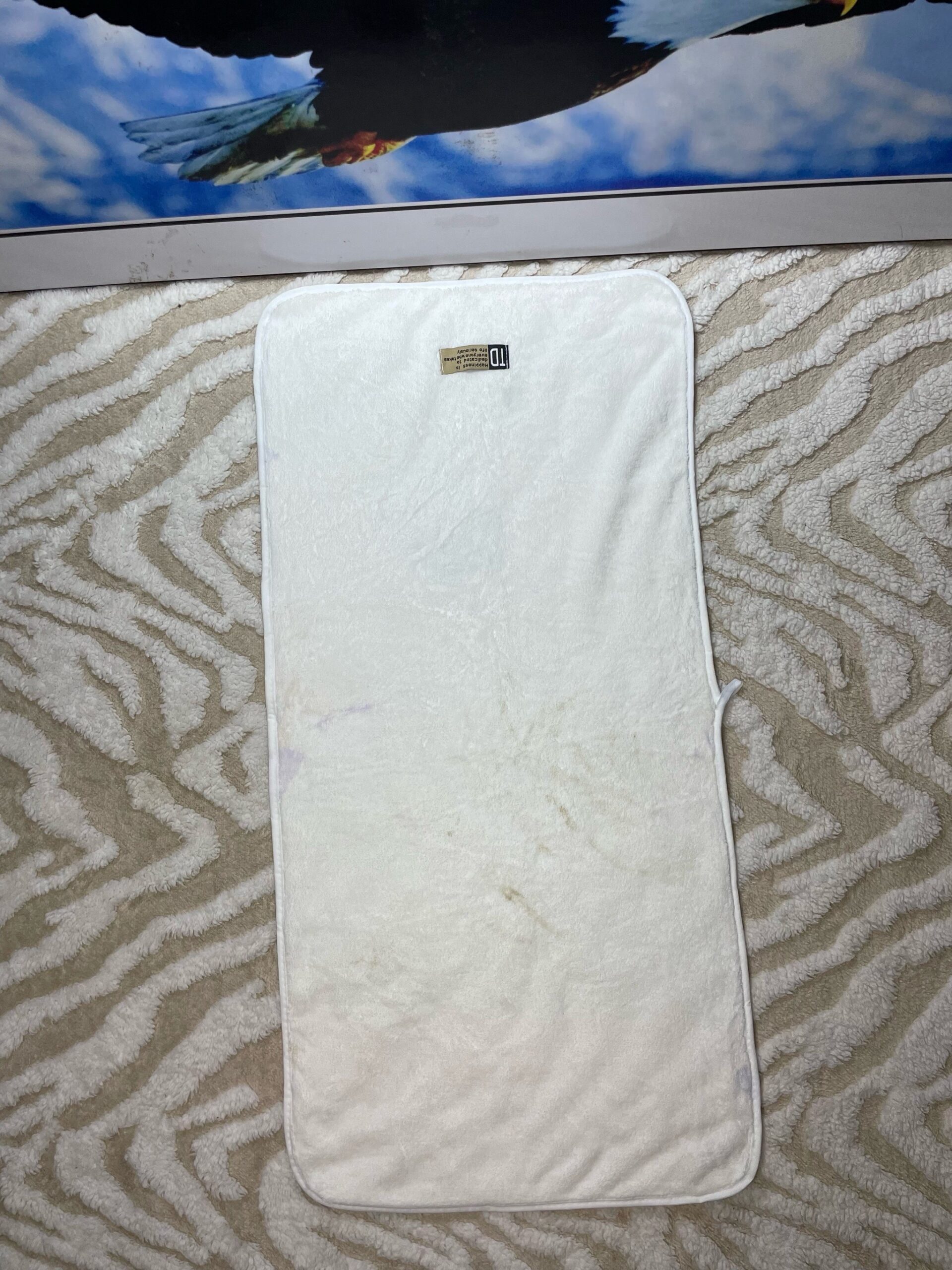 White Face Towel 3 White Face Towel - Image 3