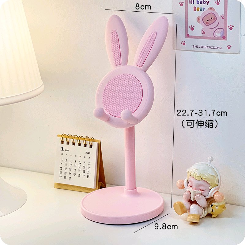 Cute Bunny Adjustable Phone & Tablet Stand – Universal Desktop Holder 5 Cute Bunny Adjustable Phone & Tablet Stand – Universal Desktop Holder - Image 5