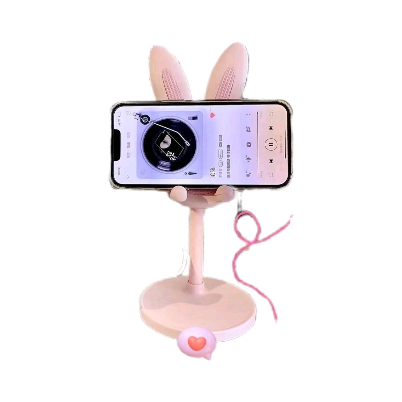 Cute Bunny Adjustable Phone & Tablet Stand – Universal Desktop Holder 6 Cute Bunny Adjustable Phone & Tablet Stand – Universal Desktop Holder - Image 6