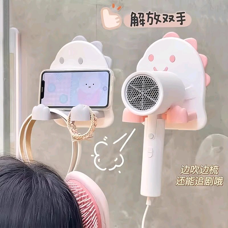 Wholesale Cute Hair Dryer Wall Holder - MOQ 10pcs - No Drill 7 Wholesale Cute Hair Dryer Wall Holder - MOQ 10pcs - No Drill - Image 7