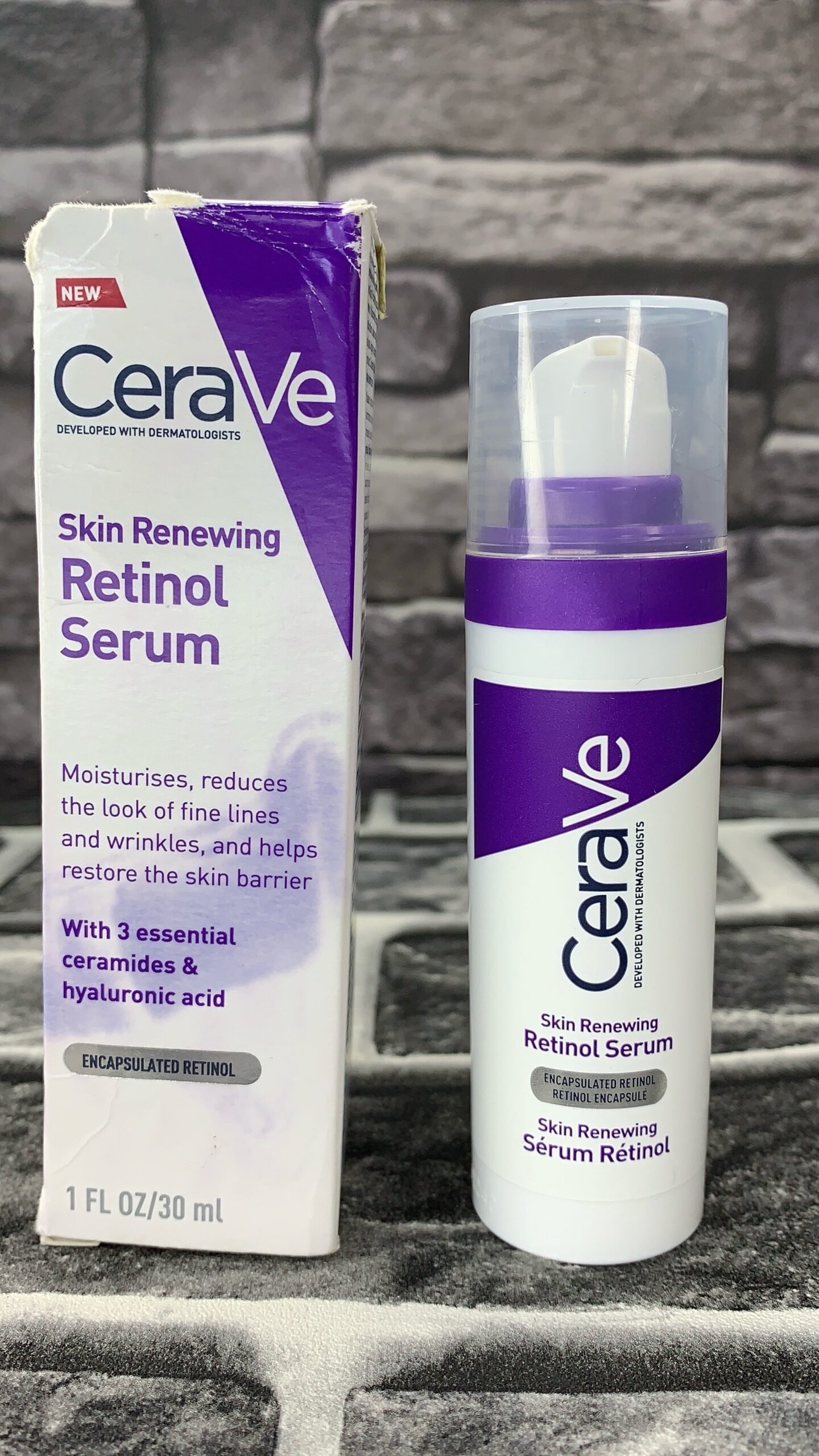 CeraVe Skin Renewing Retinol Serum - Powerful & Radiant 1 CeraVe Skin Renewing Retinol Serum - Powerful & Radiant