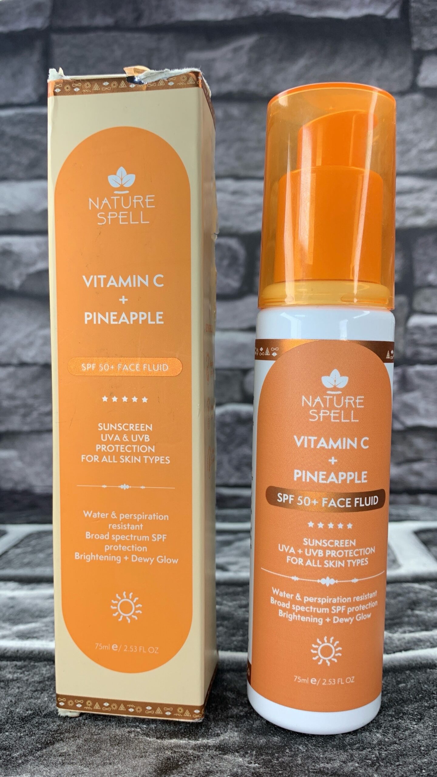 Nature Spell Vitamin C & Pineapple Sunscreen 2 Nature Spell Vitamin C & Pineapple Sunscreen - Image 2