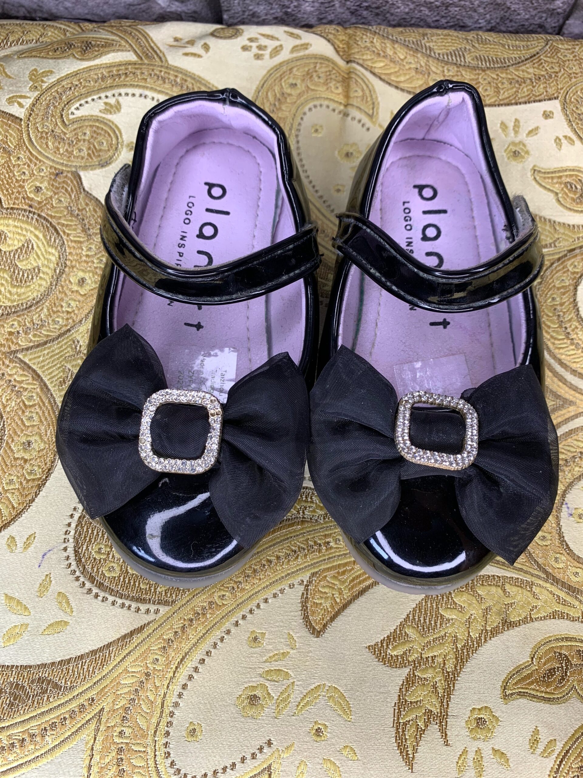 Elegant Bow Buckle Kids Mary Jane Shoes – Black Girls Party Shoes 1 Elegant Bow Buckle Kids Mary Jane Shoes – Black Girls Party Shoes