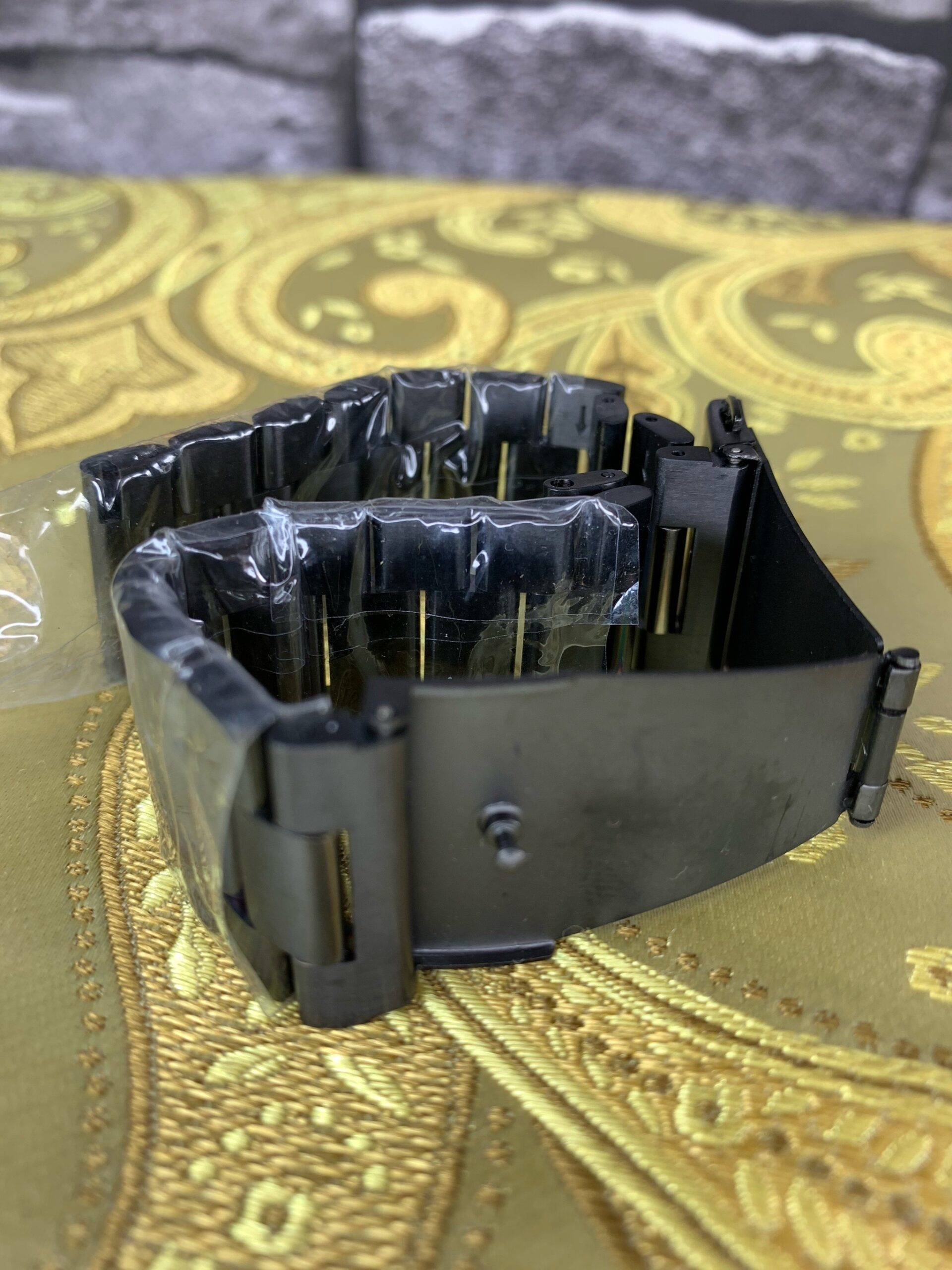 Powerful Black Stainless Steel Watch Band - Premium Replacement Strap 3 Powerful Black Stainless Steel Watch Band - Premium Replacement Strap - Image 3
