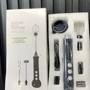 Electric Milk Frother - Powerful Wireless Coffee Whisk