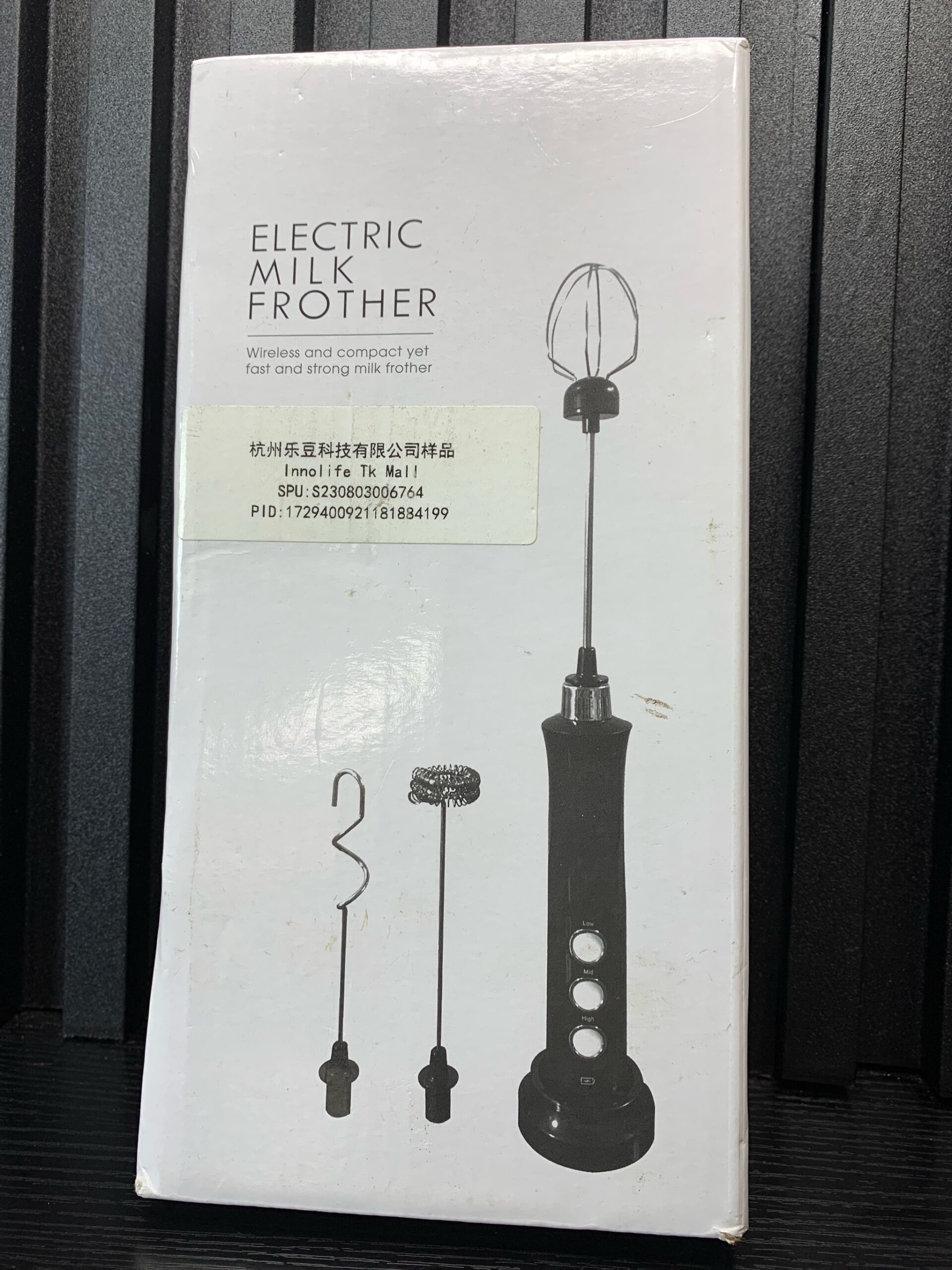 Electric Milk Frother - Powerful Wireless Coffee Whisk 5 Electric Milk Frother - Powerful Wireless Coffee Whisk - Image 5