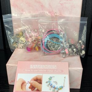 Charm Bracelet Making Kit - Elegant DIY Jewelry Set
