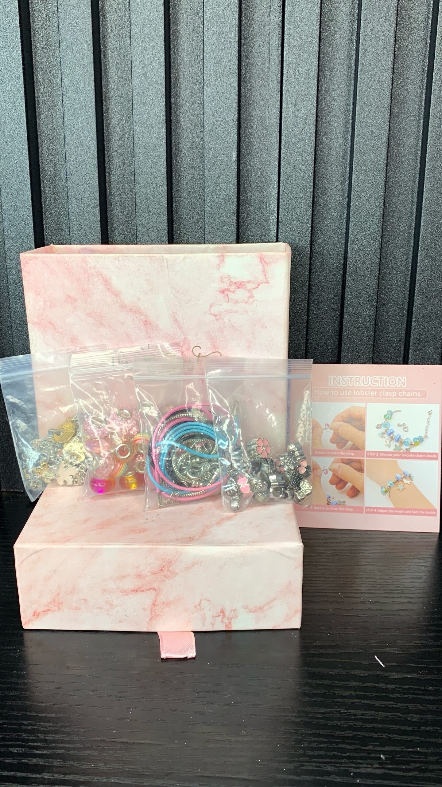 Charm Bracelet Making Kit - Elegant DIY Jewelry Set 5 Charm Bracelet Making Kit - Elegant DIY Jewelry Set - Image 5