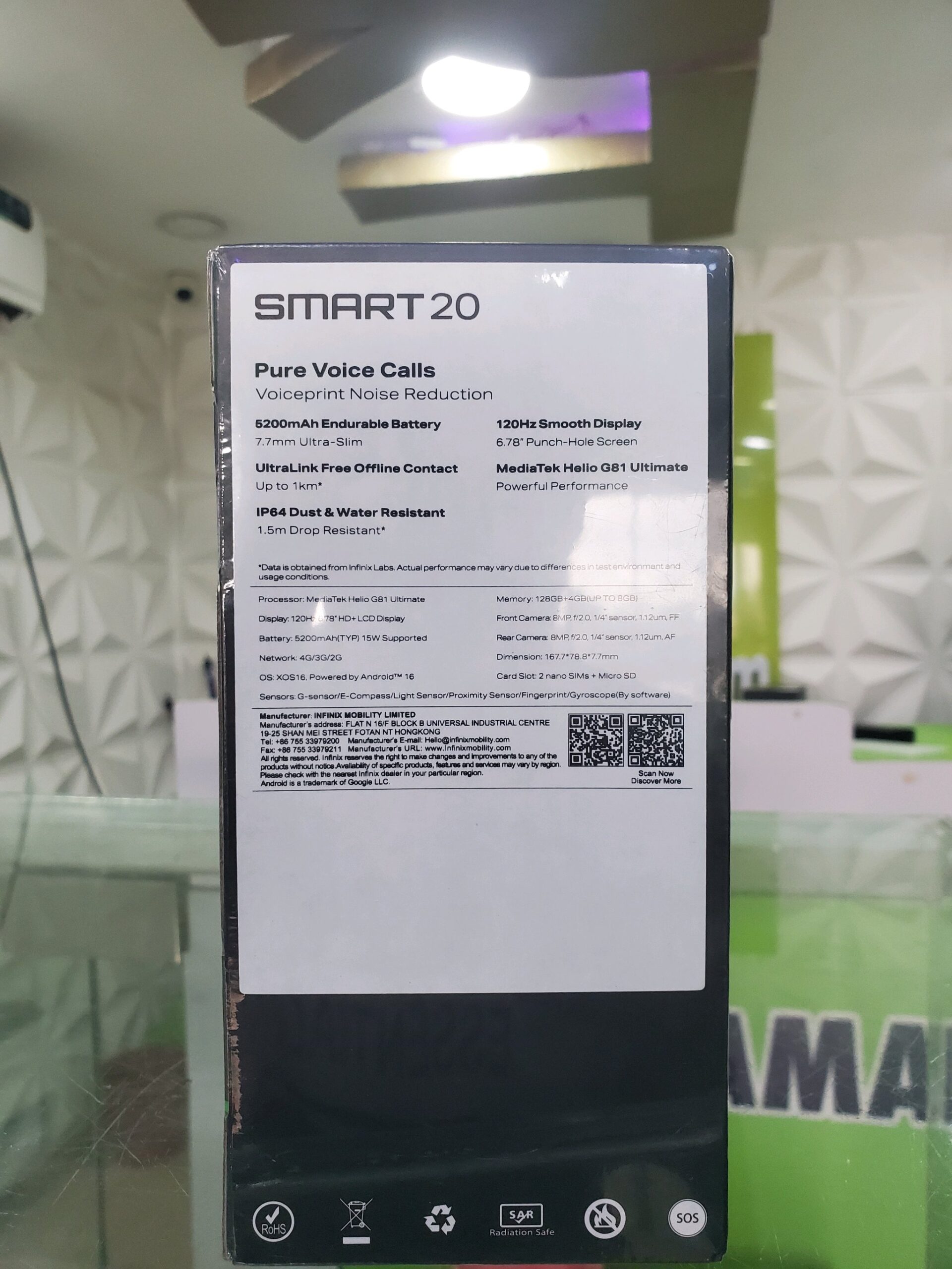 INFINIX SMART 20 4/128GB 5 INFINIX SMART 20 4/128GB - Image 5
