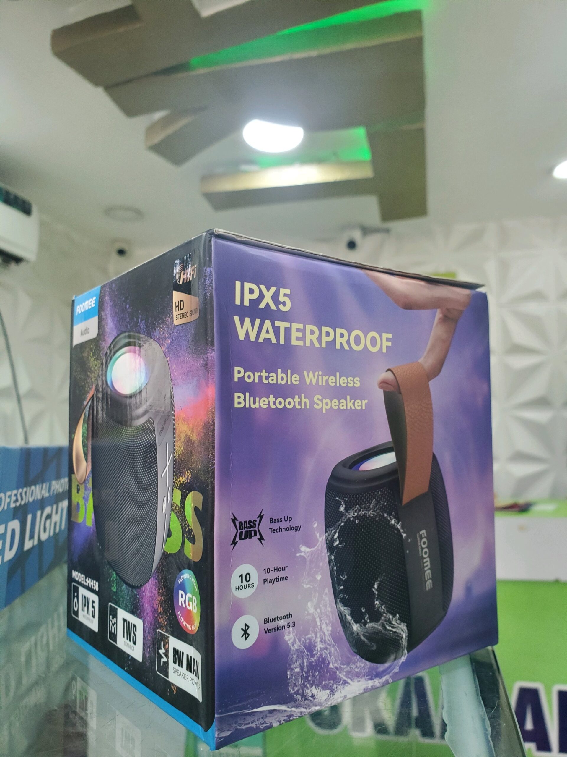 Foomee HH58 Bluetooth Speaker 2 Foomee HH58 Bluetooth Speaker - Image 2