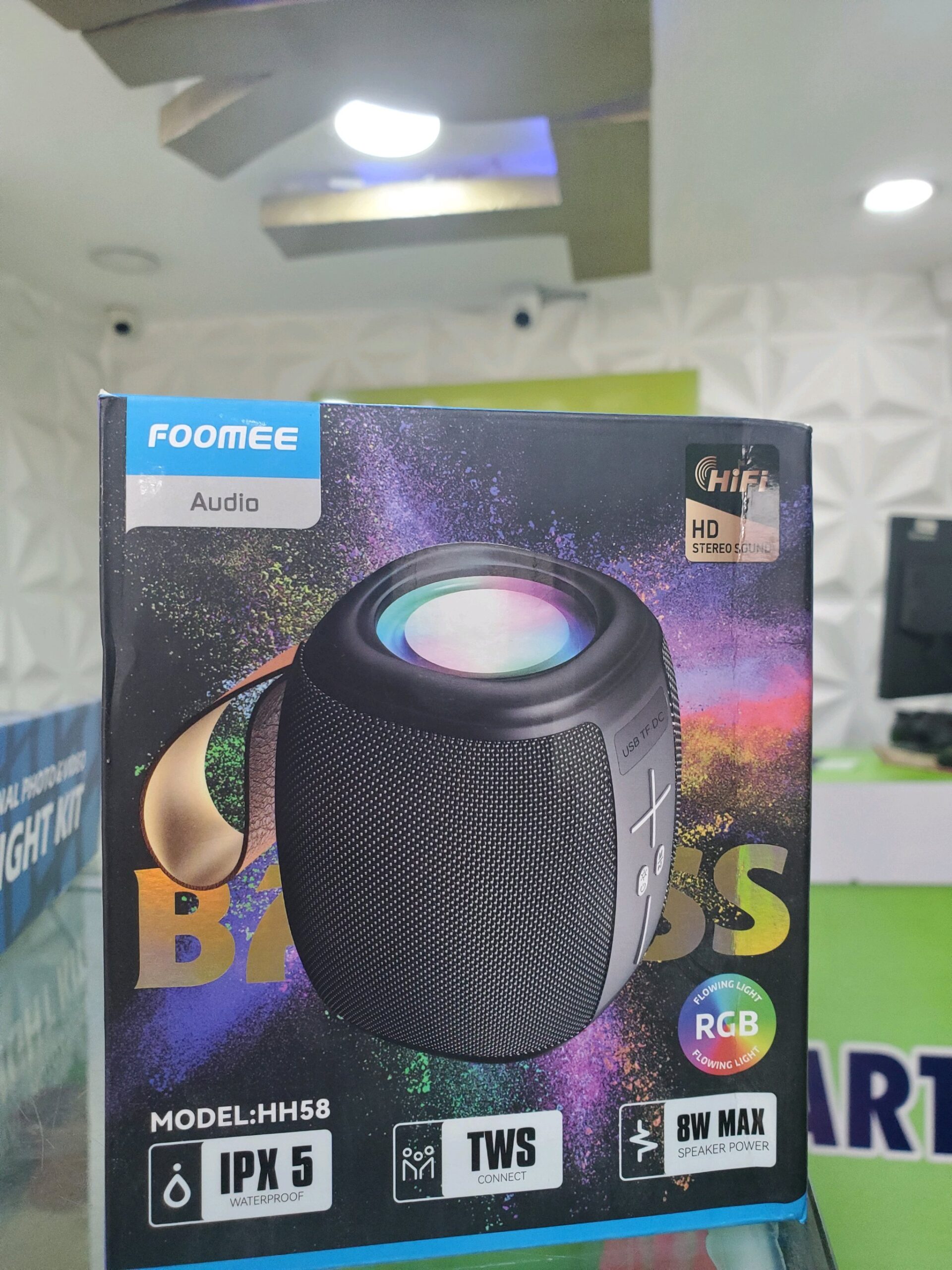 Foomee HH58 Bluetooth Speaker 3 Foomee HH58 Bluetooth Speaker - Image 3