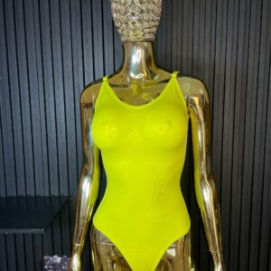Women’s Neon Green Bodysuit