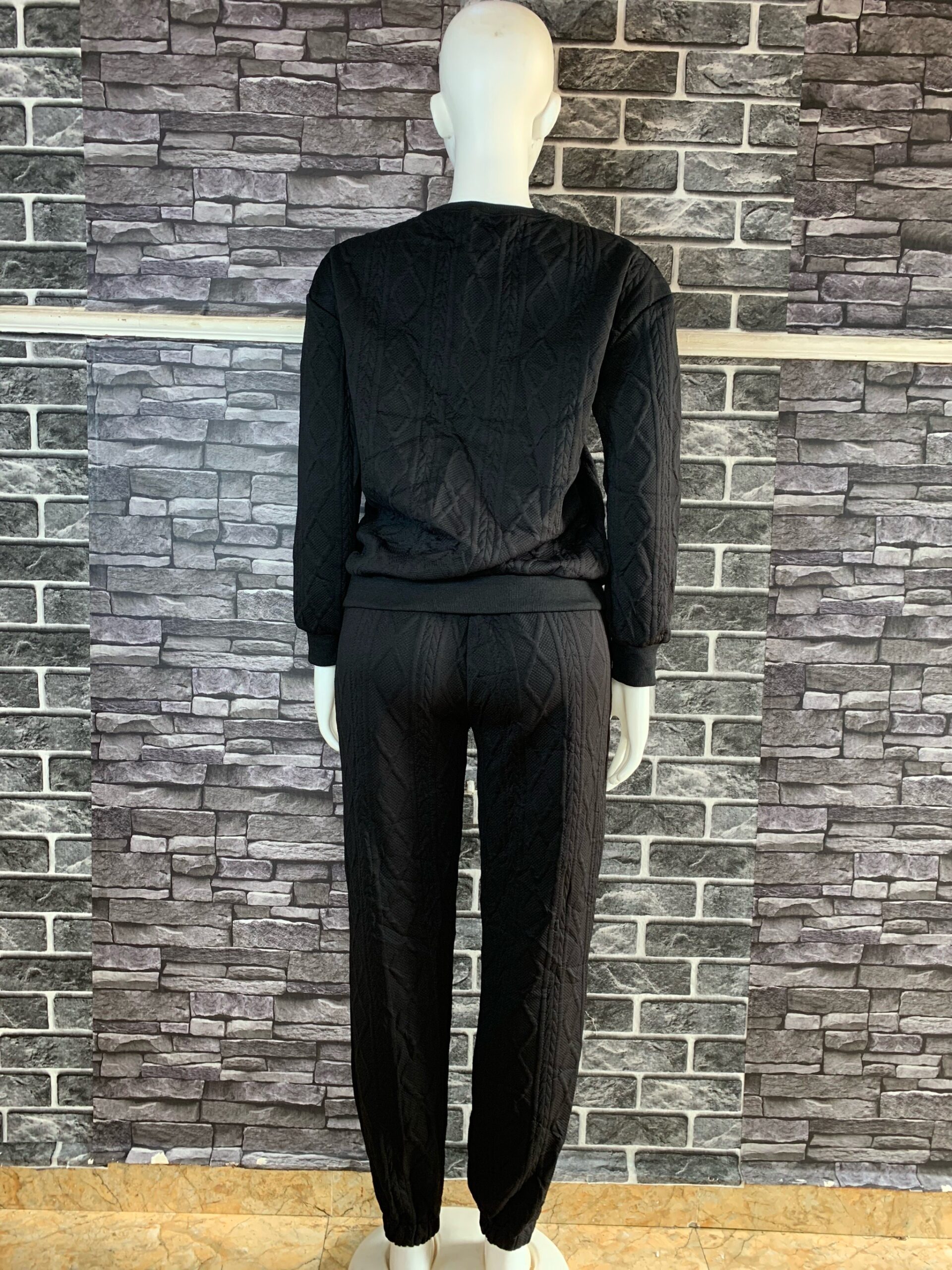 Black Sweat Two Piece sets 5 Black Sweat Two Piece sets - Image 5