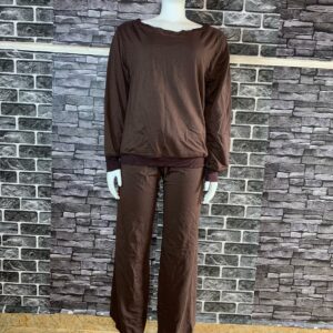 Brown Two Piece Set