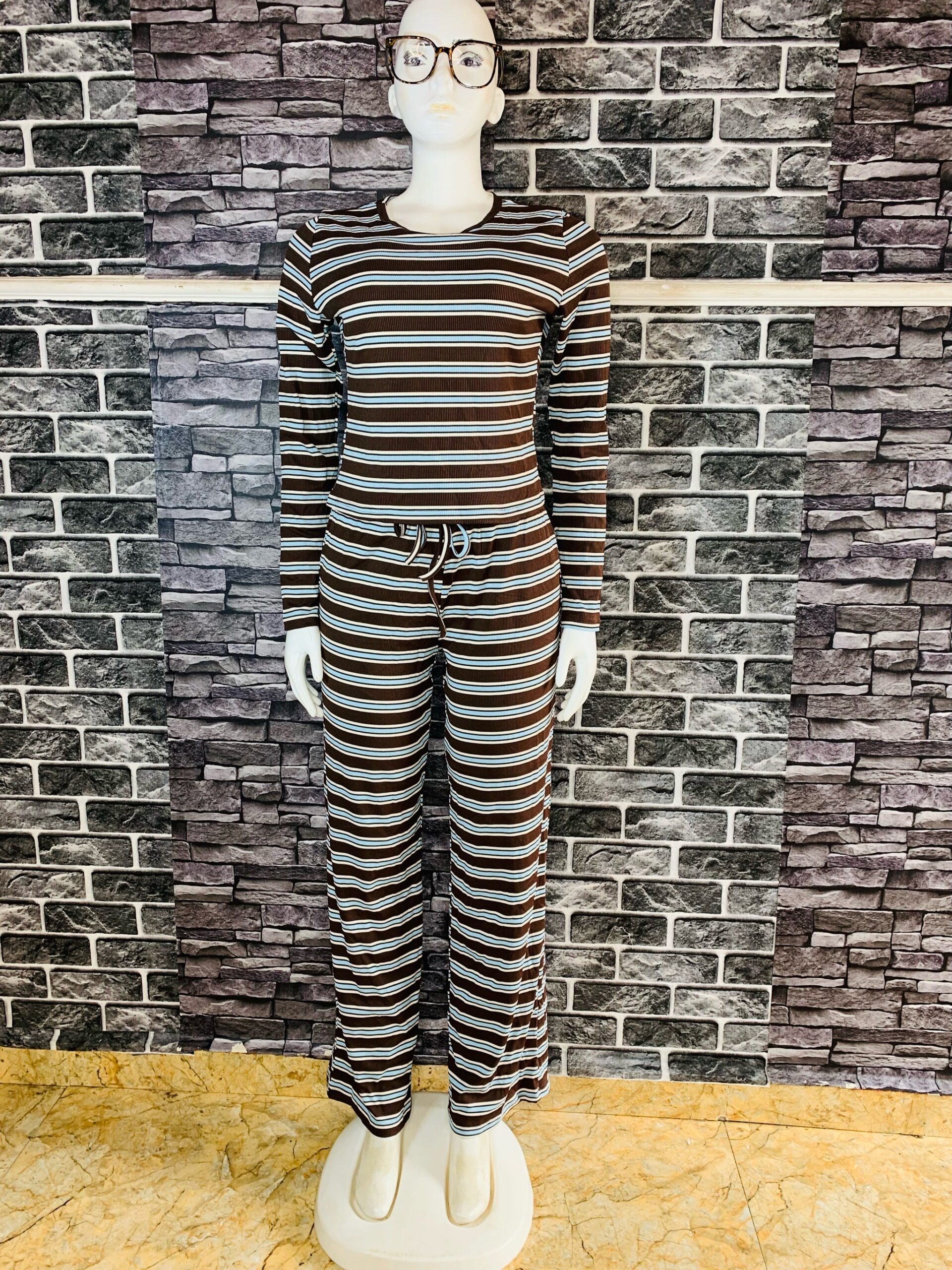 Striped Two Piece Set 2 Striped Two Piece Set - Image 2