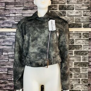 Vintage Leather Biker Jacket