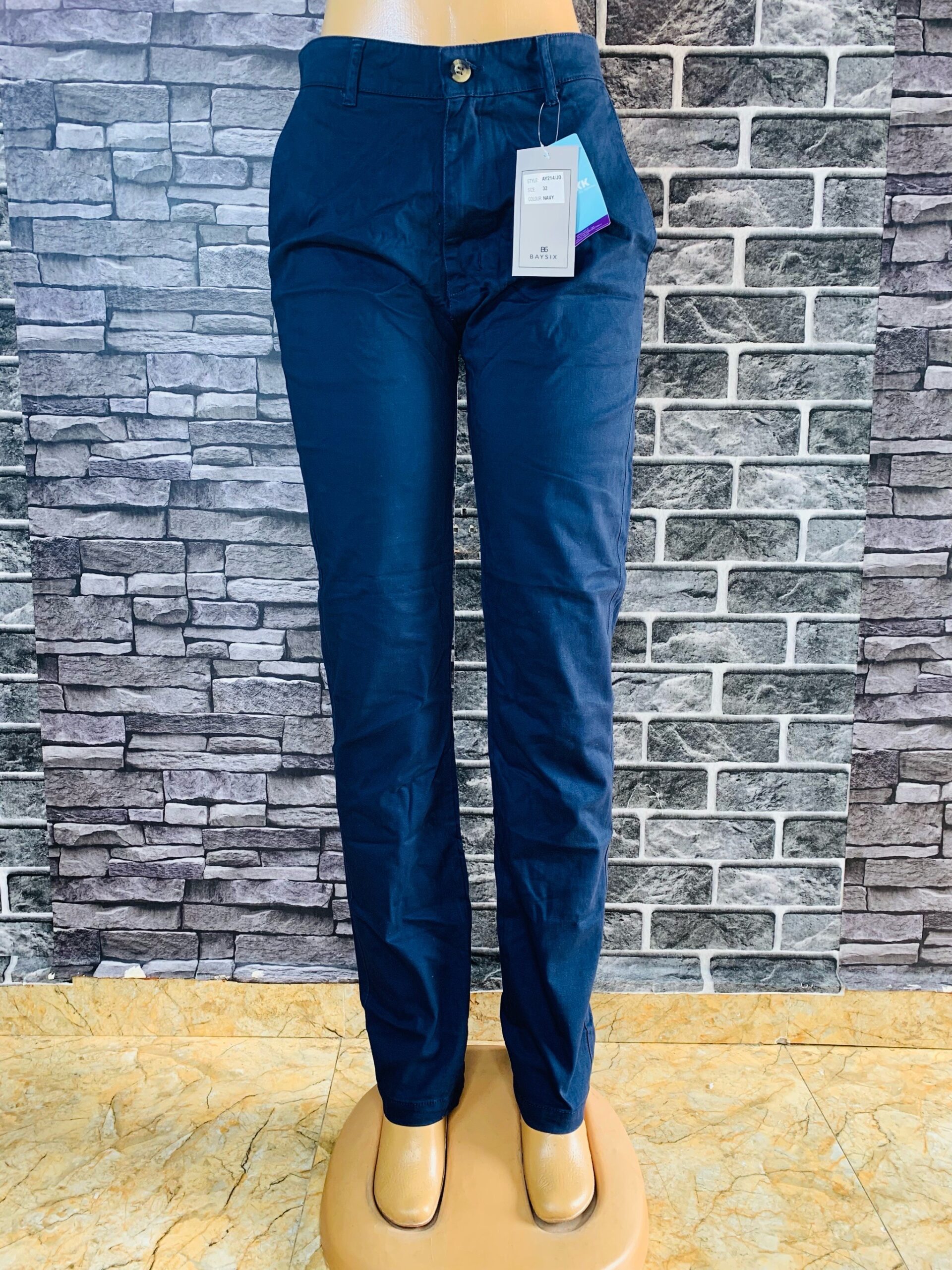 Navy Blue Chino Pants 5 Navy Blue Chino Pants - Image 5