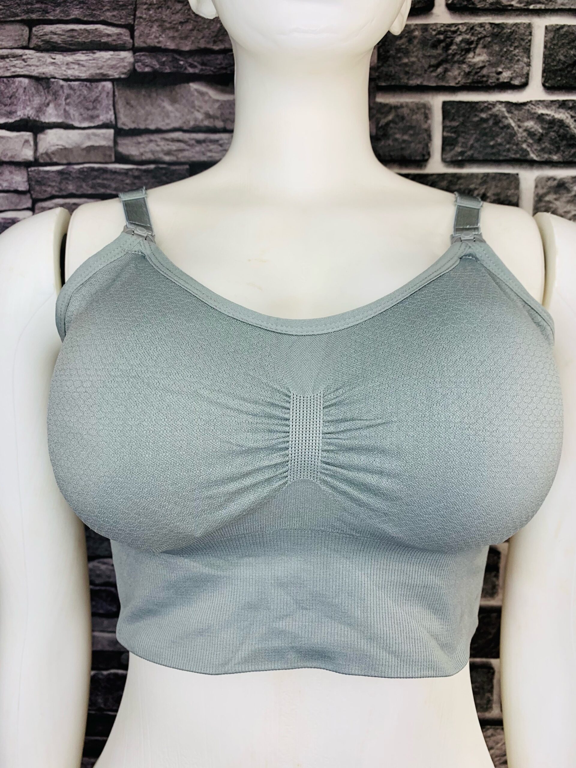 Seamless Padded Crop Bra 1 Seamless Padded Crop Bra