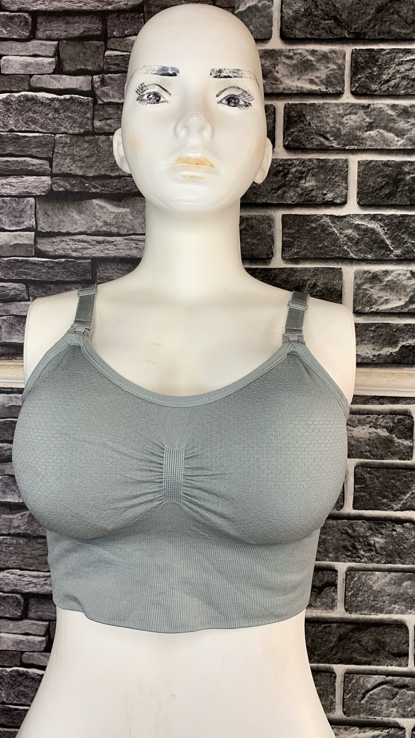 Seamless Padded Crop Bra 4 Seamless Padded Crop Bra - Image 4
