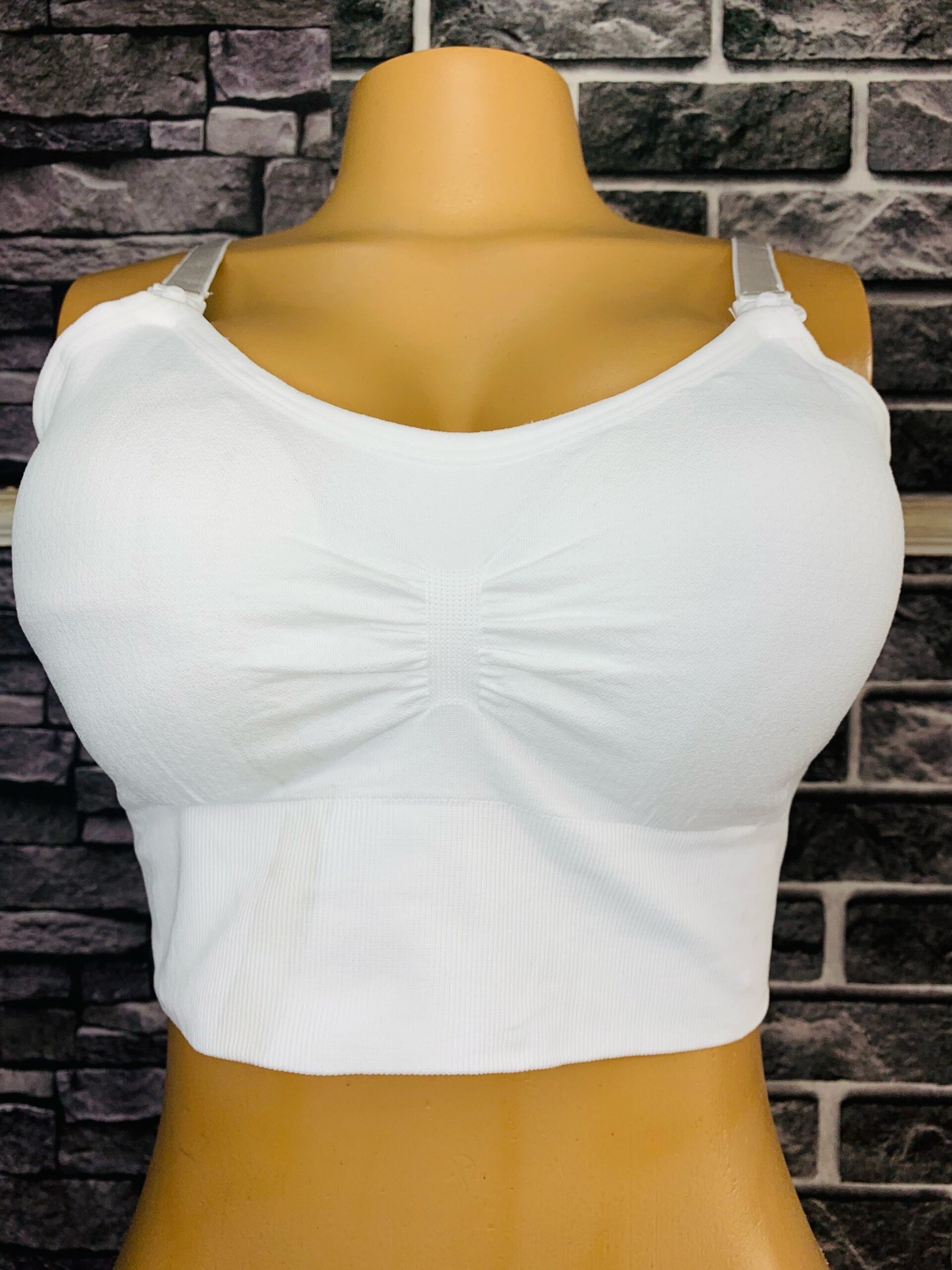 Seamless Padded Crop Bra 4 Seamless Padded Crop Bra - Image 4