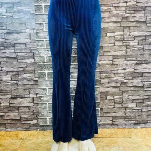 Blue Woman’s Flare Trouser