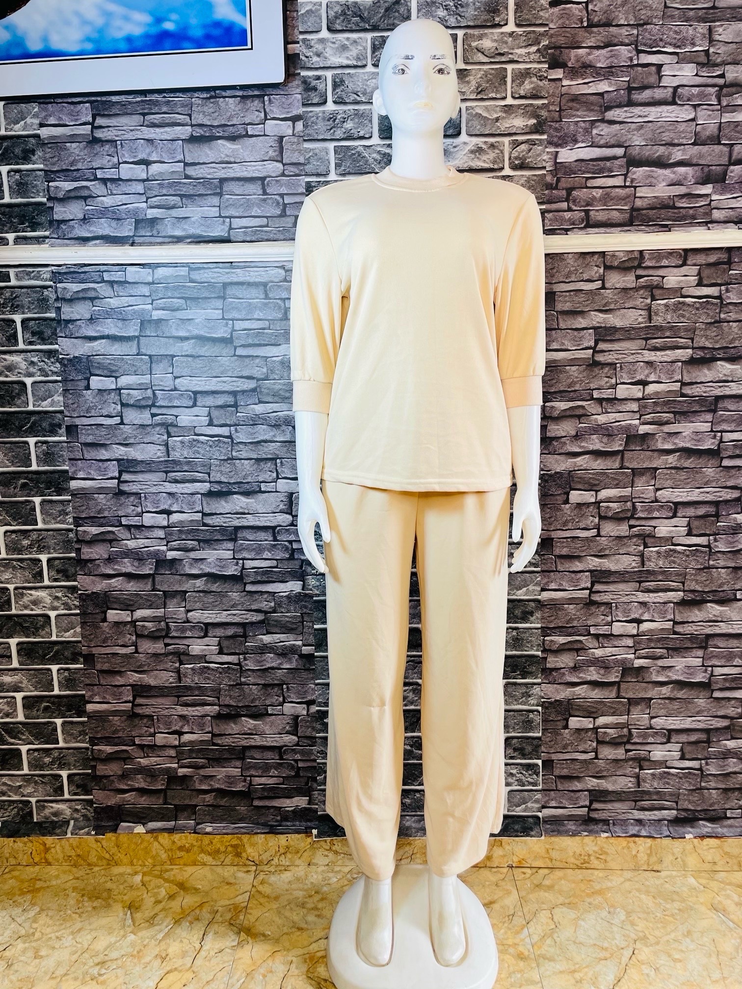 Cream Two- Piece 1 Cream Two- Piece
