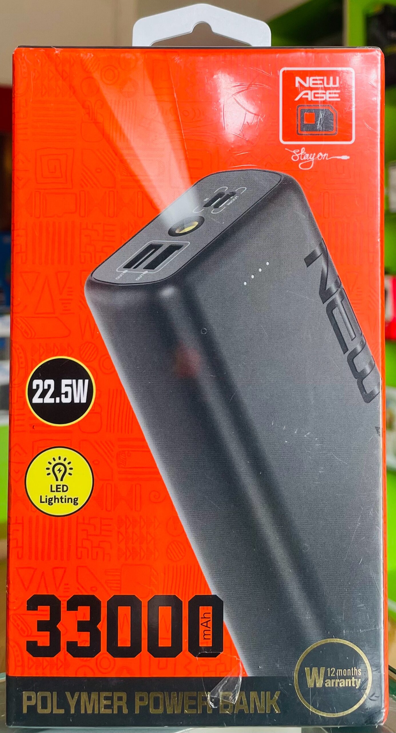 Ultimate NEW AGE Stayon 33000mAh 22.5W Power Bank 1 Ultimate NEW AGE Stayon 33000mAh 22.5W Power Bank