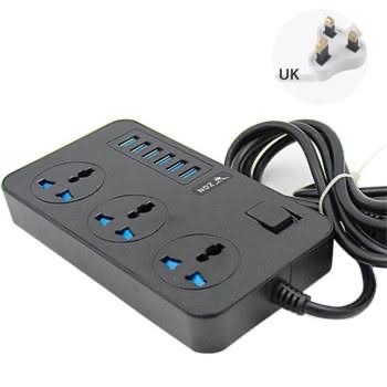Ultimate IQ Power 3000W Extension Socket with 6 USB Port 2 Ultimate IQ Power 3000W Extension Socket with 6 USB Port - Image 2