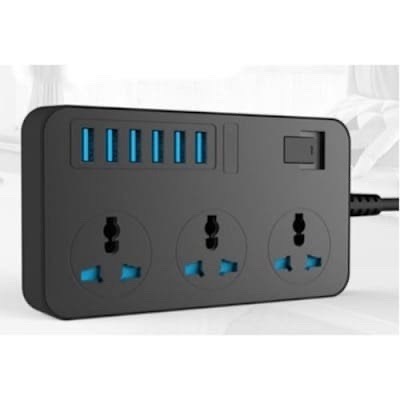 Ultimate IQ Power 3000W Extension Socket with 6 USB Port 4 Ultimate IQ Power 3000W Extension Socket with 6 USB Port - Image 4