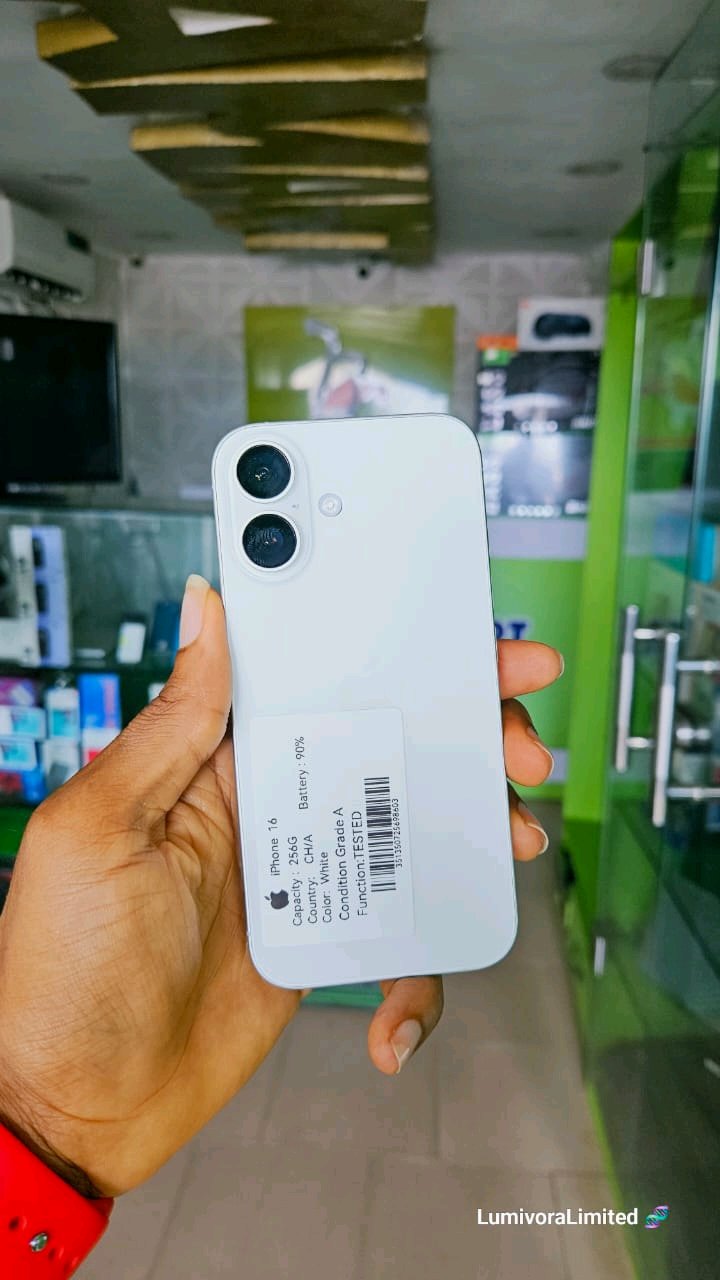 IPHONE 16 128GB WHITE UK USED 5 IPHONE 16 128GB WHITE UK USED - Image 5