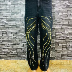 Black Designed Jean