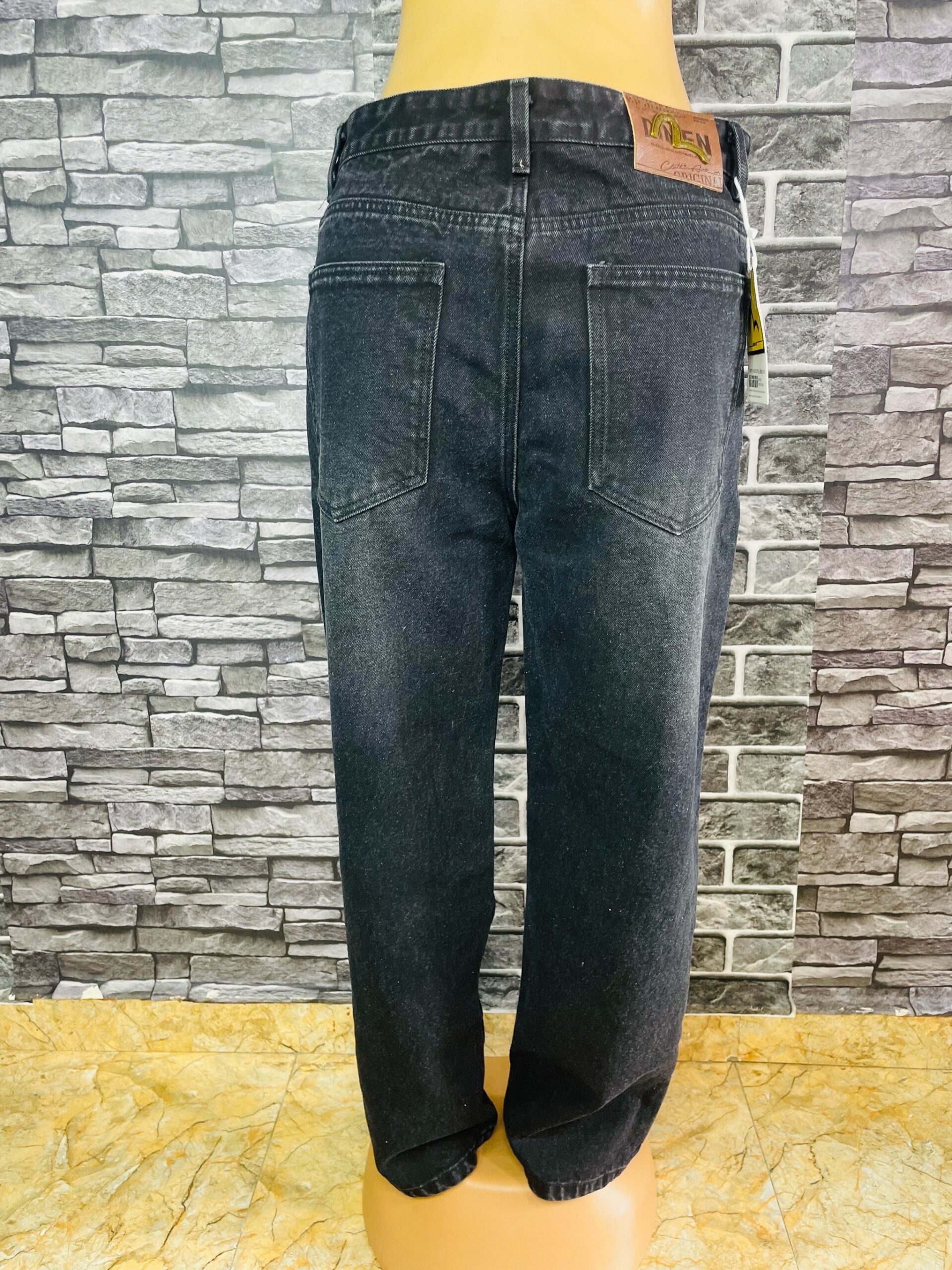 Black Designed Jean 4 Black Designed Jean - Image 4