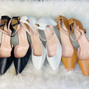 Home 16 Pointed-Toe Ankle-Strap Heel