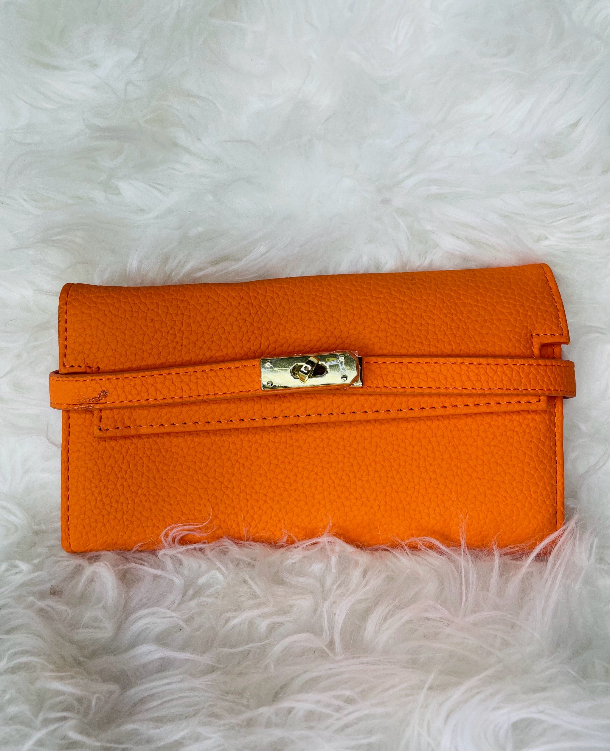Orange Small purse 1 Orange Small purse