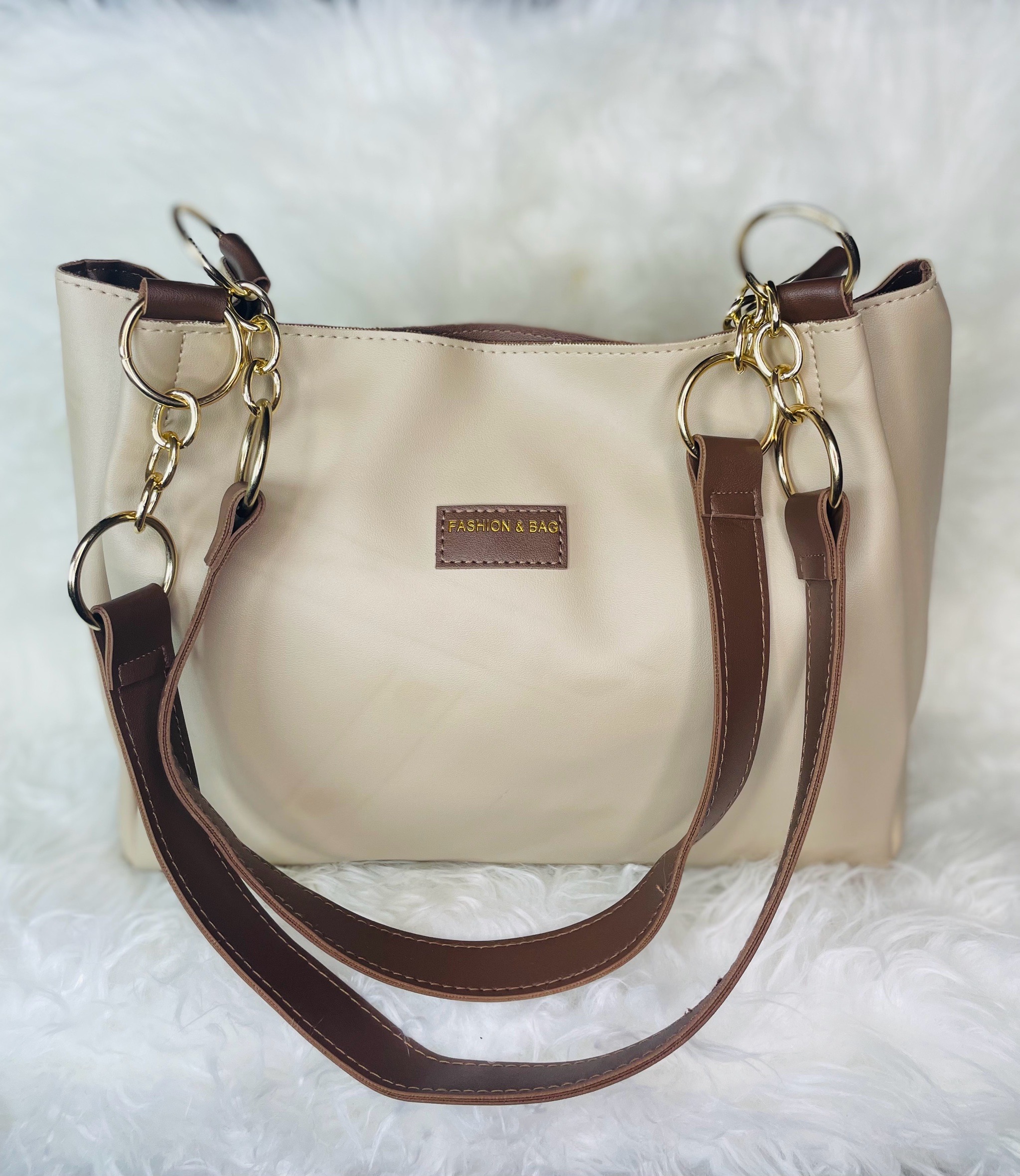 Creamy HandBag 1 Creamy HandBag