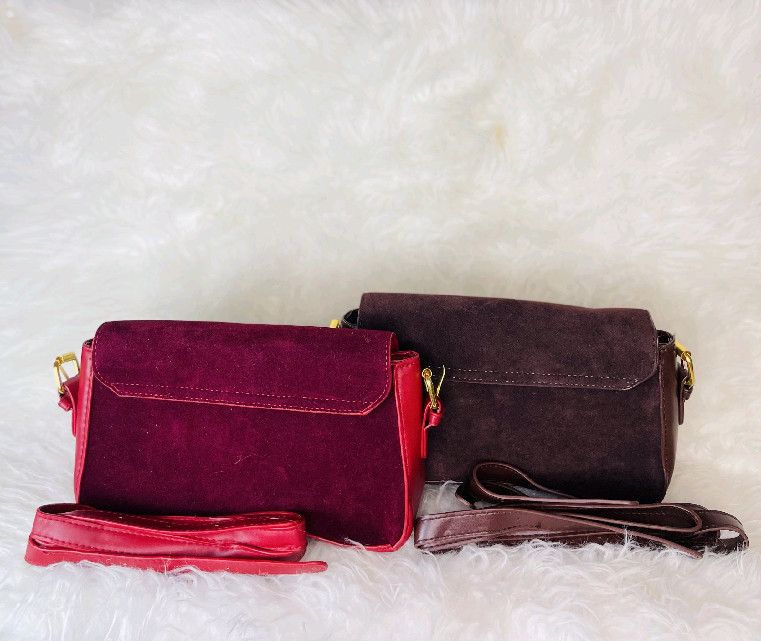 Red And Brown Women's Handbag 2 Red And Brown Women's Handbag - Image 2