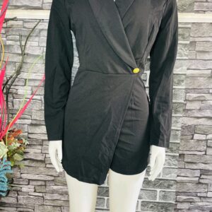 Black Short Jumpsuit