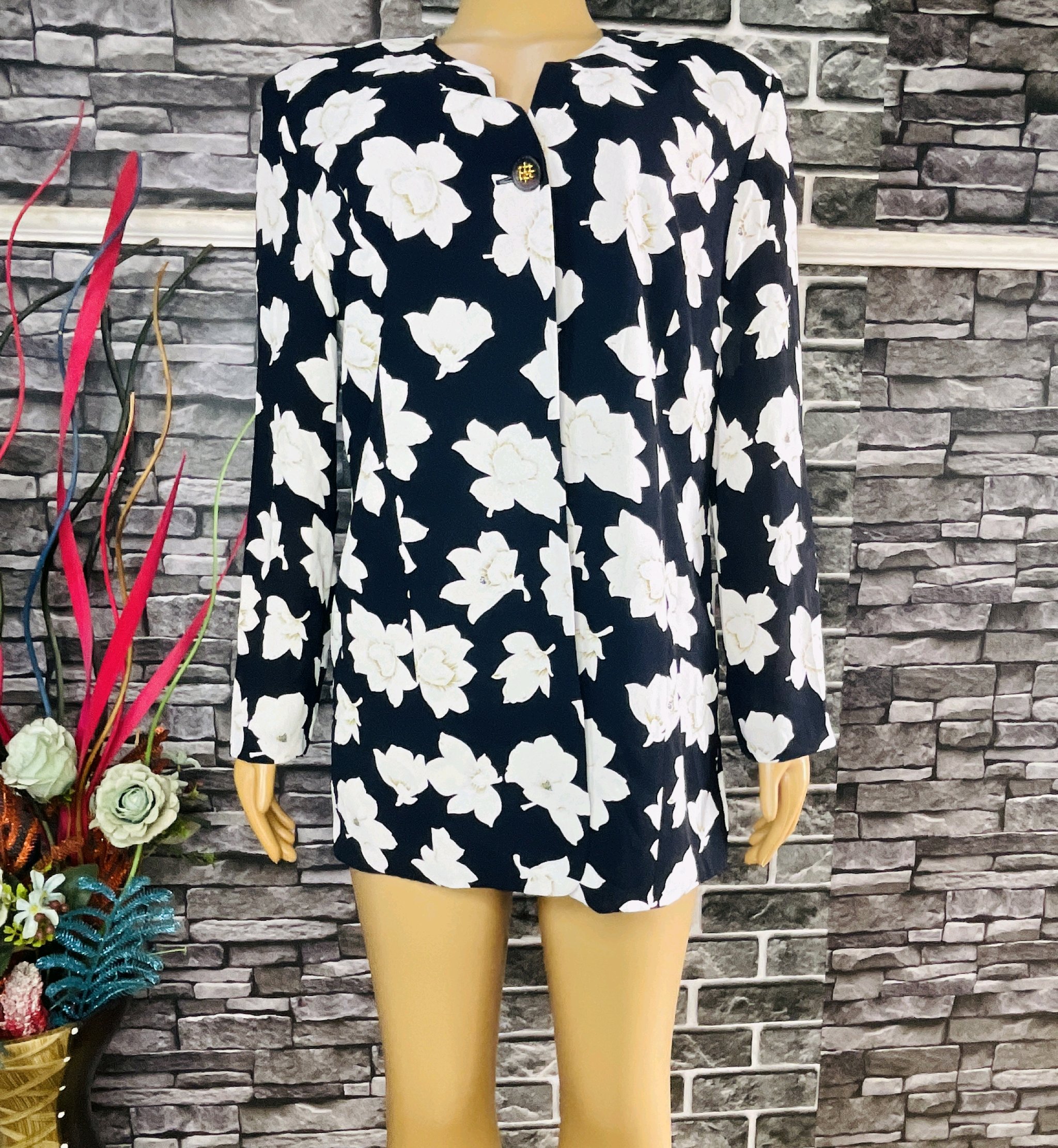 Floral Long sleeve Jacket 1 Floral Long sleeve Jacket