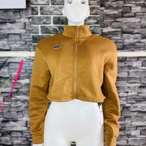 Brown Mustard _Croped Jacket
