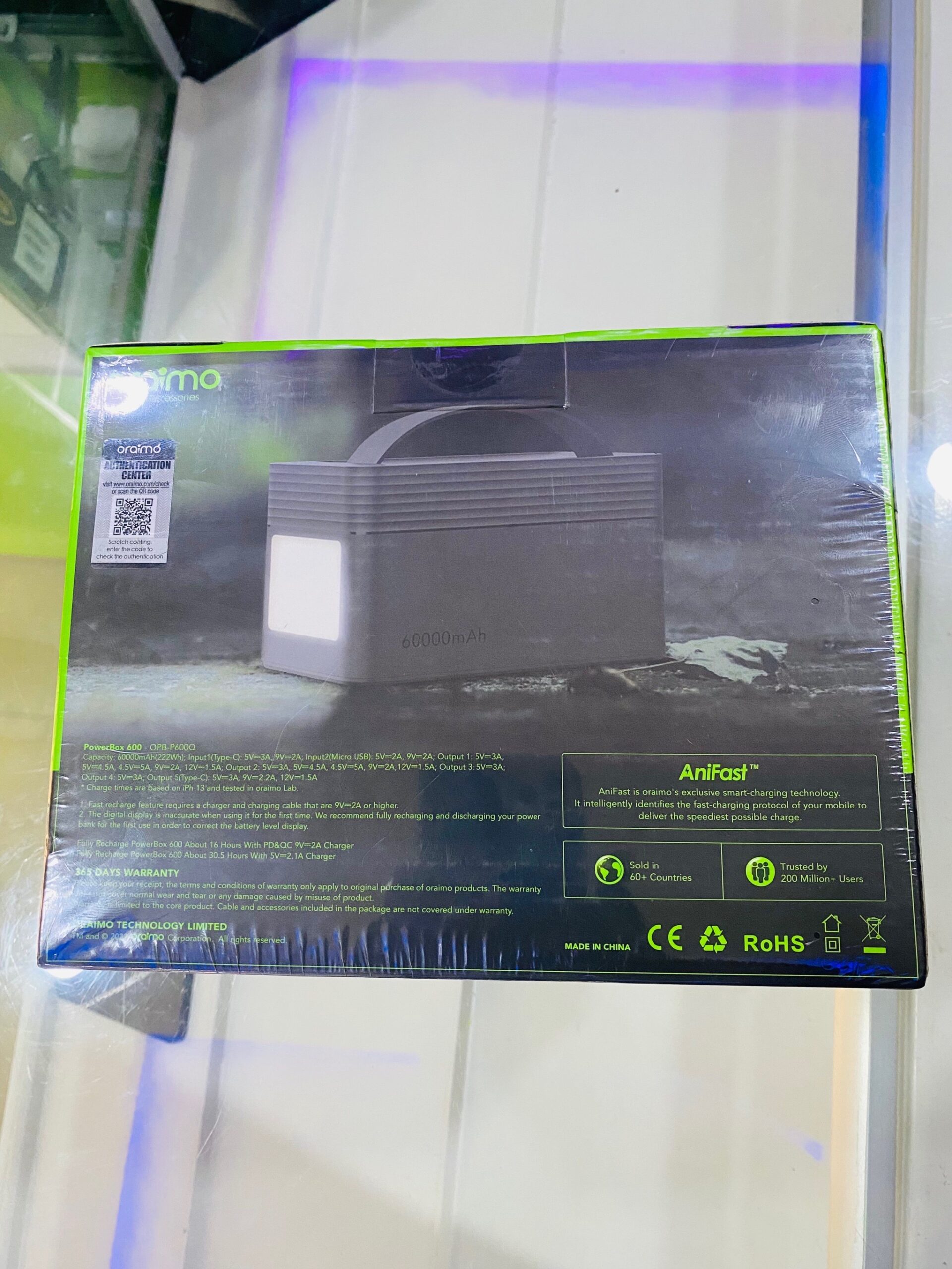 Oraimo 60000mah Powerbank 2 Oraimo 60000mah Powerbank - Image 2