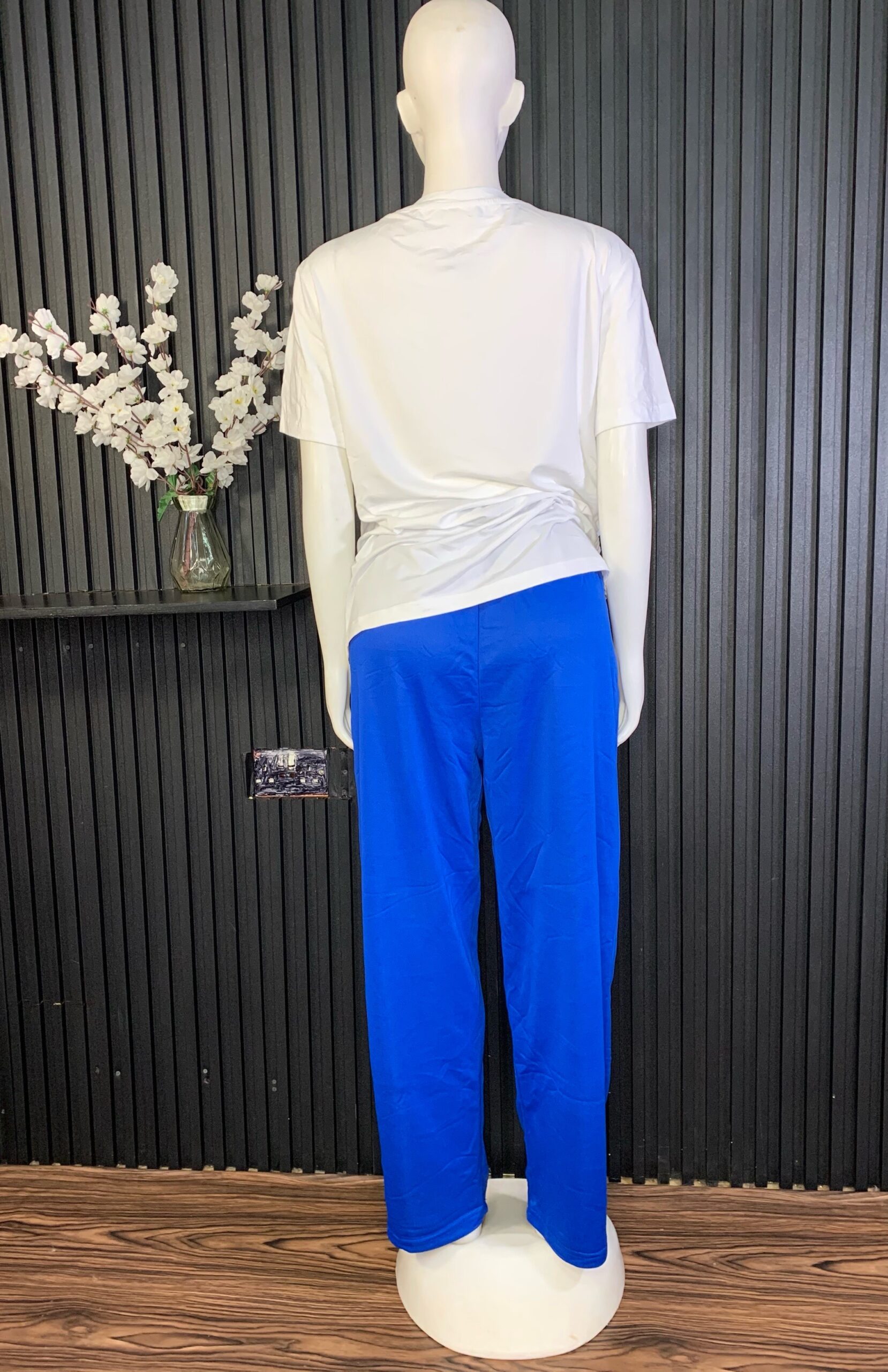 White And Blue Two Piece Set 4 White And Blue Two Piece Set - Image 4