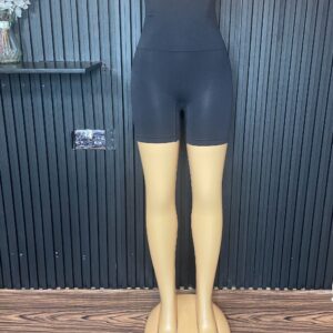 Black And Brown Waist Trainer Tights