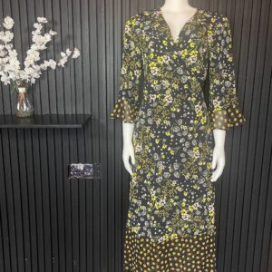 Black Floral Women’s Dress