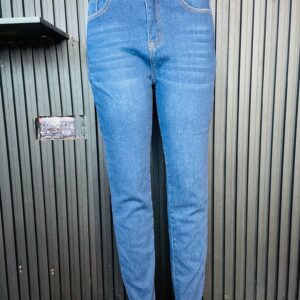 Blue Denim Straight Jeans