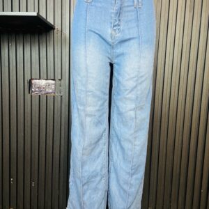 Light Blue Crazy Wide Leg Jeans